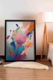 Wallity Artplstksyh34 - 70100 Pintura Decorativa Enmarcada Multicolor